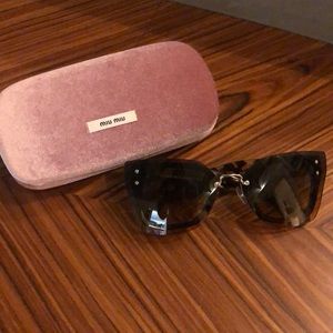 Miu Miu Tortoise sunglasses